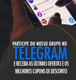 Junte-se a nós em nosso grupo do telegram e aproveite as melhores ofertas e cupons com exclusividade