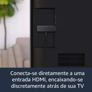 Conector do Fire Stick para entrada HDMI