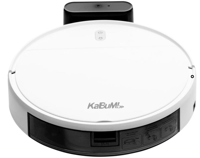 Promoção de Robô Aspirador de Pó KaBuM! Smart 100, Aspira e Passa Pano- KBSF005