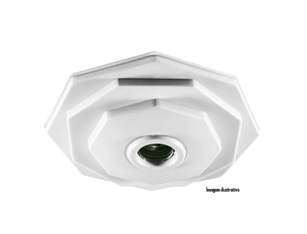 Promoção de Plafonier Decorativo 910 para 1 Lâmpada Branco