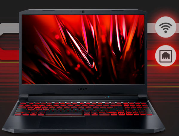 Promoção de Notebook Gamer Acer Nitro 5 AN517-54-79WA i7 Linux Gutta 8GB 512GB SSD GTX 1650 17″