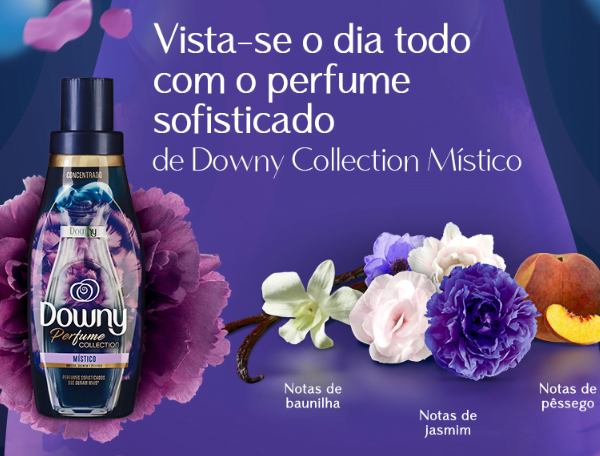 Promoção de Amaciante Downy Concentrado Perfume Collection Místico 1,35L