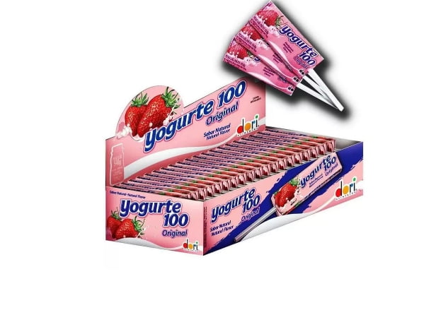Promoção de Pirulito Mastigável Yogurte 100 10gr C/50un – Dori