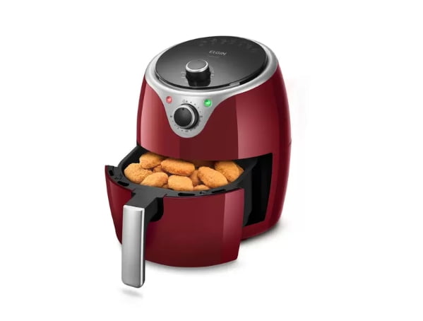 Promoção de Fritadeira Elétrica Sem Óleo 3,5L Airfryer Elgin Flash Fryer AFR1001 110V Vermelha