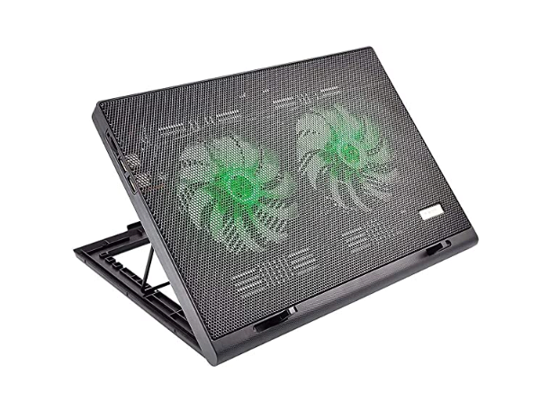 Promoção de Cooler Para Notebook Warrior Power Gamer Led Verde – Ac267