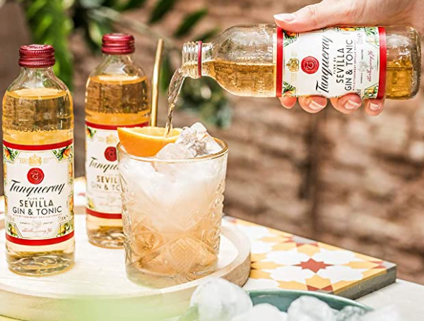 Promoção de Gin Tanqueray Sevilla & Tonic 275ml