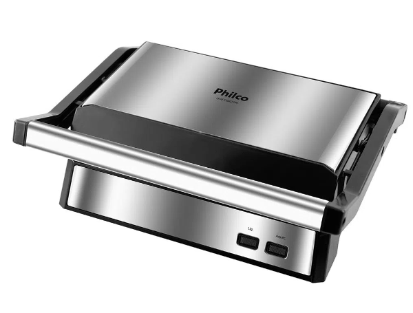 Promoção de Grill e Sanduicheira Philco PGR21PI Maxx Clean 1000W