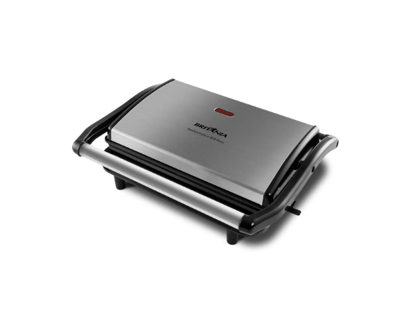 Promoção de Sanduicheira e Grill Britânia BGR27I Press 2 em 1 850W