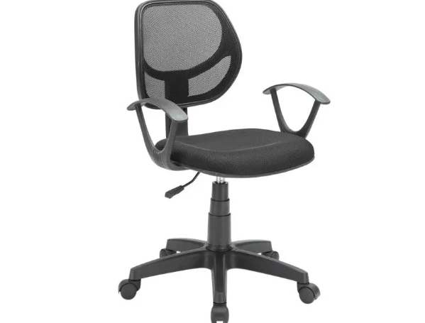 Promoção de Cadeira de Escritório Diretor Giratória Preta DIR-003 Otello
