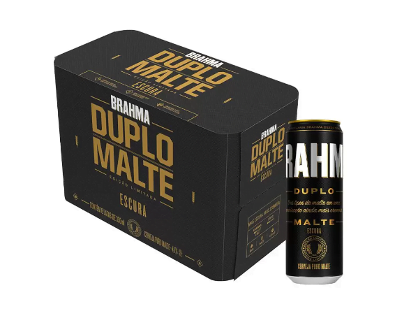Promoção de Cerveja Brahma Duplo Malte Escura 350ml 8 unidades