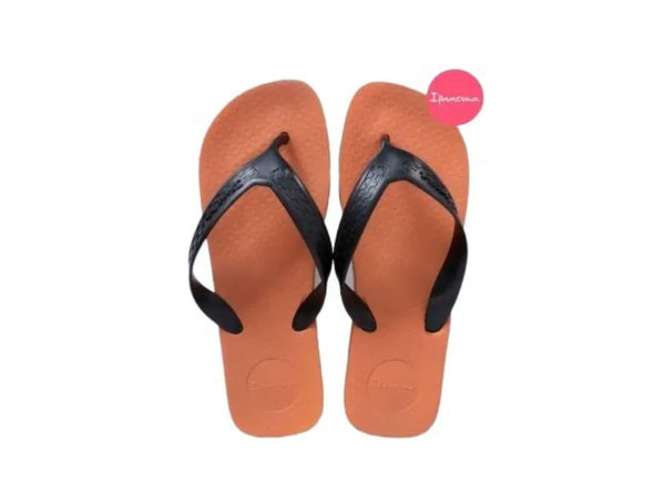 Promoção de Chinelo Masculino Ipanema Anatomic Surf Marrom e Preto