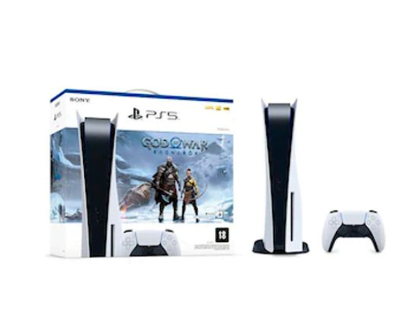 Promoção de Playstation 5 + God Of War Ragnarok