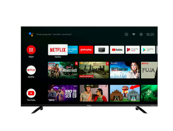 Promoção de Smart TV LED 58″ 4K Philco PTV58G10AG11SK Android TV Dolby Áudio HDR e Processador Quad-core
