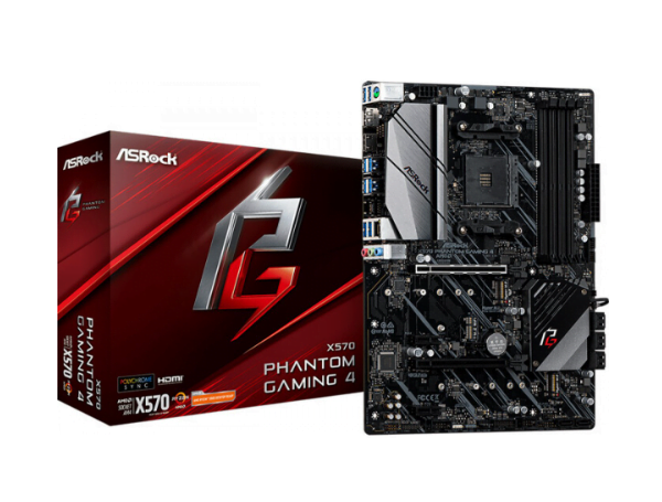 Promoção de Placa Mãe ASRock X570 Phantom Gaming 4, Chipset X570, AMD AM4, ATX, DDR4, 90-MXBAU0-A0UAYZ