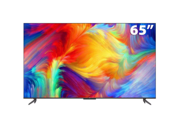 Promoção de Smart TV LED 65″ 4K TCL 65P735 Google TV HDR Dolby Vision Atmos, ALLM, WiFi Dual Band, Bluetooth Integrado Comando de Voz à Distância