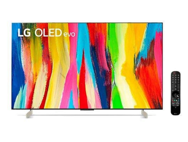Promoção de Smart Tv 4k LG OLED 42″ Thinqai Google Alexa E Wi-fi OLED42C2PSA