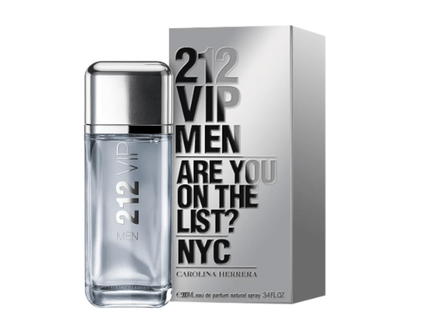 Promoção de 212 VIP Men Carolina Herrera Eau de Toilette Perfume Masculino 200ml