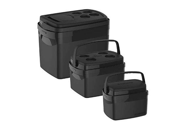Promoção de E-Combo Caixa Térmica Tropical 32L/12L/5L Soprano