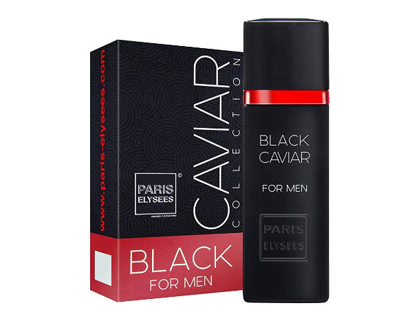 Promoção de Perfume Importado Paris Elysees Eau De Toilette Masculino Caviar Black 100ml