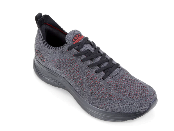 Promoção de Tênis Olympikus 155G Ultraleve Masculino Mescla Escuro
