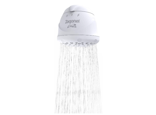 Promoção de Ducha Multitemperatura Zagonel Linea 3T 5000W 127V Branco