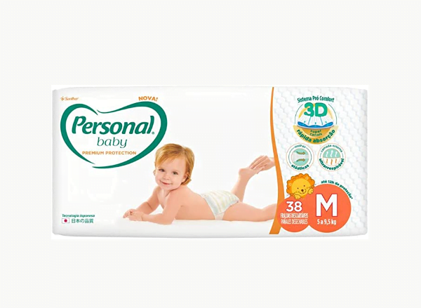 (REC) Fralda Personal Baby Premium Protection Média 38 Pads (REC) Fralda Personal Baby Premium Protection Média 38 Pads