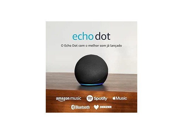 Echo Dot Nova Geração Preta