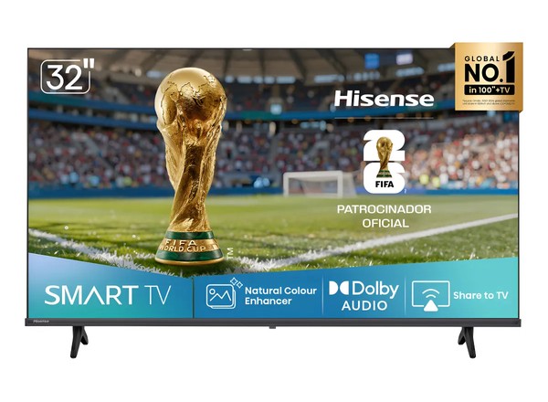 Promoção de Hisense Smart TV HD 32A4NV 32 Polegadas