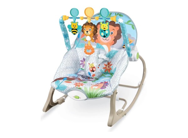 Cadeira de Descanso e Balanço Funtime Leão Maxi Baby