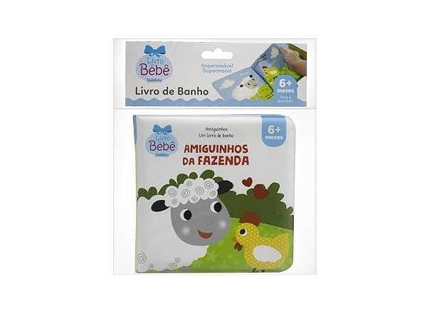 Livro de Banho Amiguinhos da Fazenda