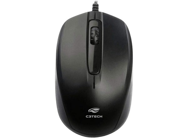 Mouse C3Tech MS-30BK USB Preto