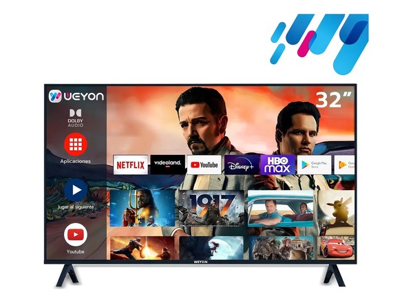 TV Smart Weyon 32 Polegadas HD LED